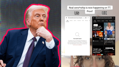 US TikTokers Slam App For Appearing To Block Anti-Trump & Elon Musk Searches