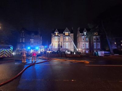 Upper Norwood fire: Ten rescued as huge blaze breaks out at flats in south London