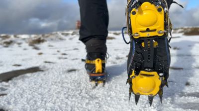 How to put crampons on: a step-by-spiky-step guide