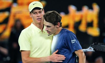 Sinner sweeps past De Minaur to thwart home hopes of Australian Open joy