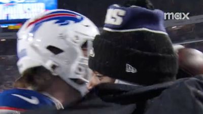 Mics Caught Lamar Jackson’s Awesome Message to Josh Allen After Bills Beat Ravens