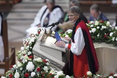 Episcopal Bishop Appeals To Trump For Mercy At Prayer Service