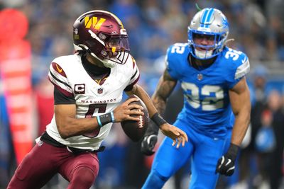 Commanders’ Jayden Daniels continues to make history in the playoffs