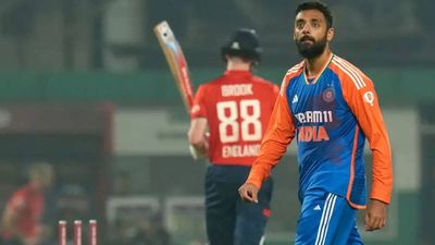 Varun Chakravarthy, Arshdeep Singh star as India bowl out England for 132 in first T20I