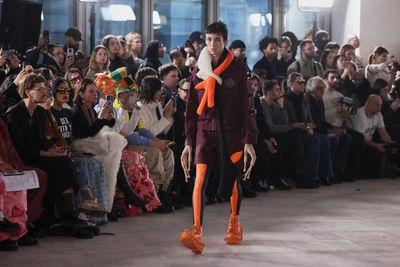 Van Beirendonck offers a theatrical ode to surreal sartorialism in Paris menswear collection
