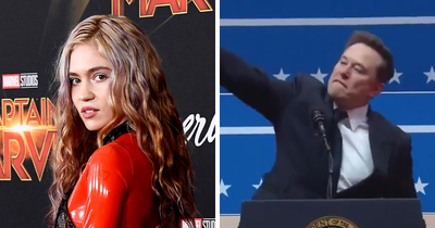 Elon Musk’s Ex Grimes Responds To Controversial Salute Accusations At Inauguration Rally