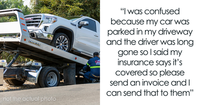 Towing Company Has Meltdown Over Insurance Covering Guy’s Bill, Threatens To Put His Car In A Ditch