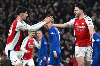 Arsenal player ratings vs Dinamo Zagreb: Kai Havertz makes impact as Declan Rice and Gabriel Martinelli shine