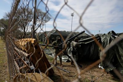 New pictures show massive shelter being built in Mexico to cope with possible Trump deportations