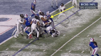 Josh Allen (temporarily) denied his near-lateral in key moment vs. Ravens