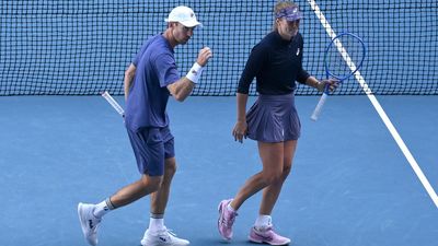 All-Aussie Open mixed doubles final a long time coming