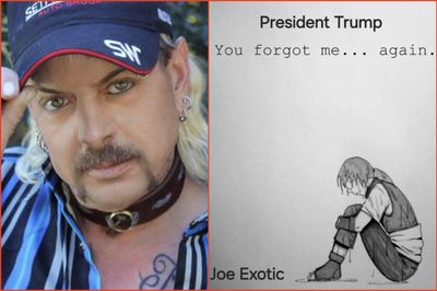 'Tiger King' Star Joe Exotic Slams Trump, Biden, Laments 'Crack Dealers,' FBI Killers and Capitol Rioters Got Pardons Before Him