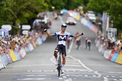 Tour Down Under: Javier Romo wins stage 3 with late race solo attack