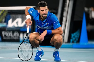 No Thursday practice for Novak Djokovic as he manages thigh injury