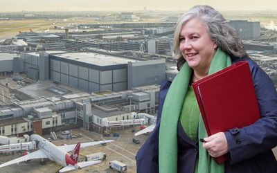 Transport Secretary Heidi Alexander opposed third runway at Heathrow which Rachel Reeves appears to now back