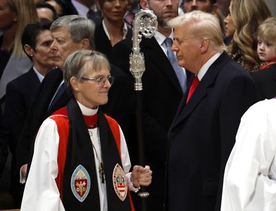 Bishop Denies Being a Trump Hater After Pleading to Him for 'Mercy' for LGBT Children: 'I Pray for Him'