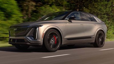 The New Cadillac Lyriq-V Is Quicker Than a Blackwing