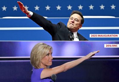 Laura Ingraham defends Elon’s Musk salute - years after she was accused of a similar move at the RNC