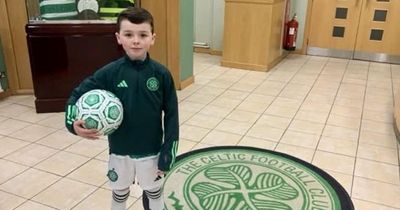 Celtic kid goes viral for heartwarming UCL moment, offered directors' box experience