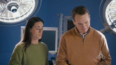 Caitlin Clark, Peyton Manning Team Up as Surgeons in Funny New Ad