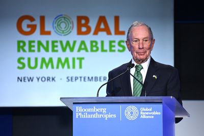 Michael Bloomberg pledges over $20m to plug gap in UN’s climate budget after Trump pulled out