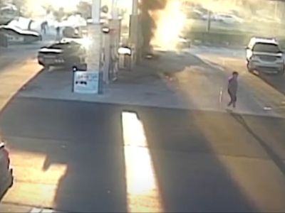 Victim of gas station fire started by police officer’s taser sues for damages