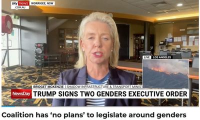 Sky News Australia parrots Trump-inspired gender question after word from ‘the big boss’