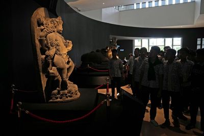 Indonesia showcases returned artifacts it had sought for decades from the Netherlands