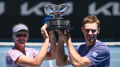 Aussies Peers and Gadecki celebrate mixed doubles title