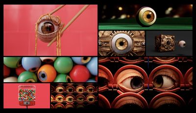 I can't get enough of this eye-catching Pixar-meets-MTV branding