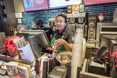 Starbucks is instructing workers in de-escalation so they can peacefully reserve bathrooms for paying-customers only