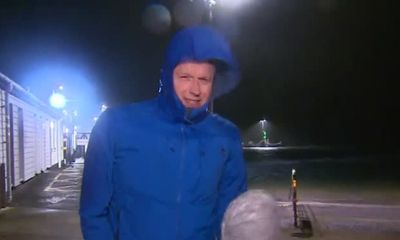 Good Morning Britain blasted over 'irresponsible' Storm Eowyn coverage as reporter fights extreme winds