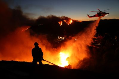 'Nerve-racking': Inside The Aerial Battle To Tame Los Angeles Fires