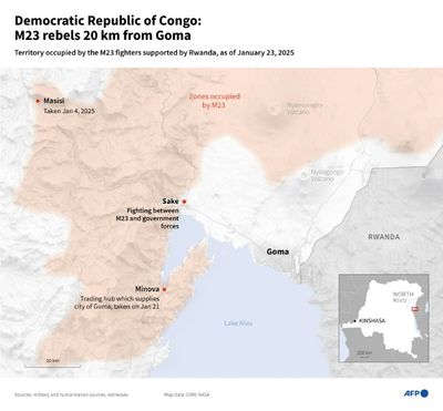 400,000 Displaced This Year As Conflict Rages In DRC's Volatile East