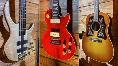 We went behind the scenes at Gibson’s exclusive NAMM 2025 booth to check out all of its new releases – here’s everything we saw