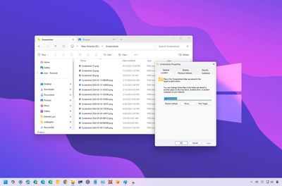 How to change default save location for screenshots on Windows 11