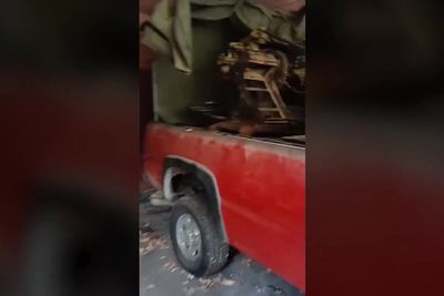 Israeli forces share video claiming to show vehicle loaded with explosives under Lebanon mosque