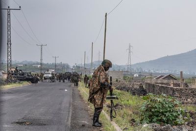 Governor of Congo's North Kivu province dies of his wounds in fighting with rebels, authorities say