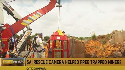 Special rescue camera discovers hundreds of illegal miners trapped down 1.6 mile mineshaft since November