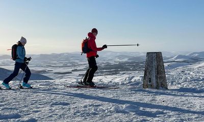 For climate-friendly ski touring, try Scotland