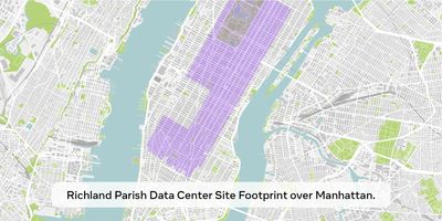 Meta Is Planning a Data Center That Is So Large It Would Cover Half Of Manhattan