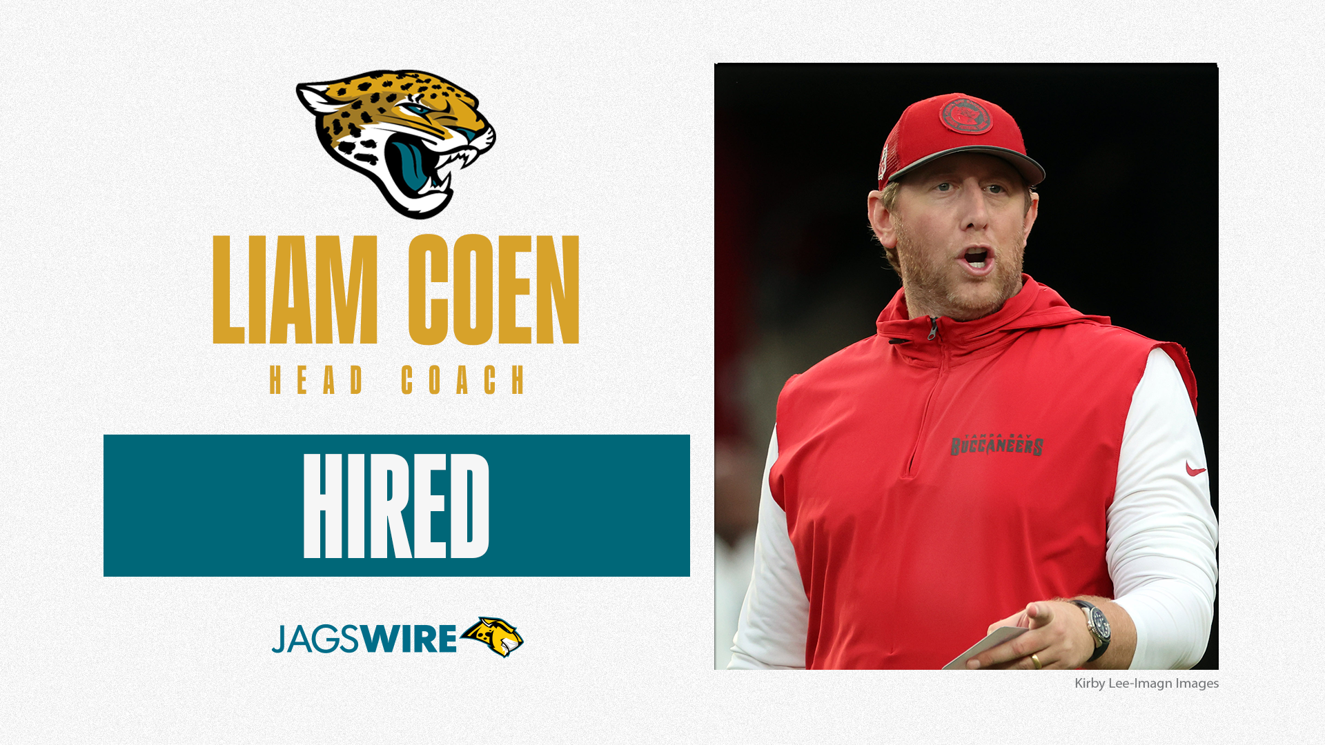 Jaguars officially hire Liam Coen - Liam Coen Hired 