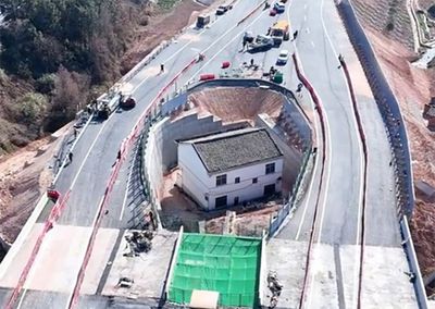 ‘I do regret it a bit’: Motorway built around stubborn grandfather’s house after he refused compensation