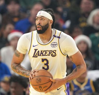 Lakers' Anthony Davis Has Played 96% Of His Minutes At Center