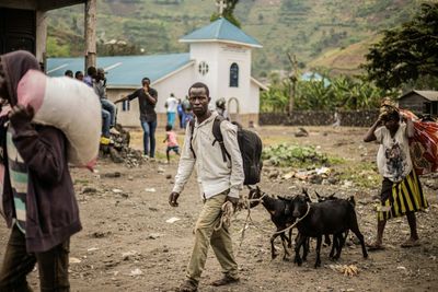 Fear Stalks DR Congo City Goma As Artillery Fire Shakes Ground