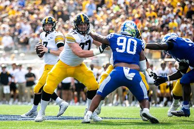 Unpacking Future Packers: No. 87, Iowa OL Connor Colby