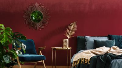 How to use burgundy to add warmth to your home
