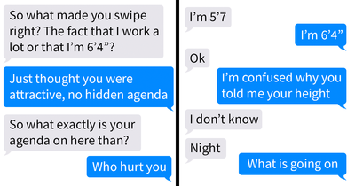 40 Unhinged Messages From Dating Apps That Are Pure Chaos