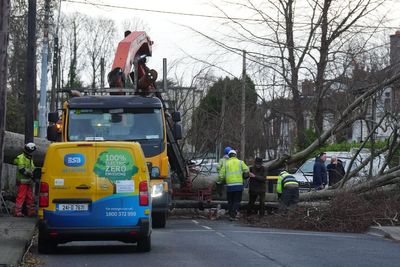 Thousands without power across island of Ireland as storm clean-up begins