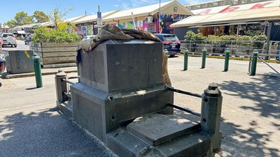 Memorial, statue vandalised ahead of Australia Day